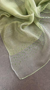 Bufanda <span class=keywords><strong>de</strong></span> seda 100% para mujer <span class=keywords><strong>de</strong></span> alta calidad chal <span class=keywords><strong>de</strong></span> seda Real <span class=keywords><strong>de</strong></span> moda <span class=keywords><strong>de</strong></span> cristal Dubai 16 colores - Product Image 5