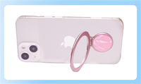 Pegangan cincin jari Magnet, dudukan ponsel magnetik 360 untuk iPhone 12 13 14 Pro Max