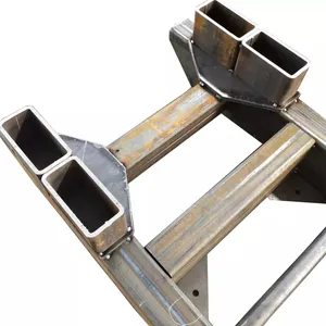 Kunden spezifisches Stanzen Biegen Schweißen Metallblech Teile Verarbeitung Herstellung Messing Edelstahl Rahmen