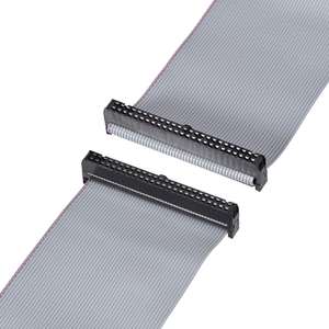 ยูเอ็กซ์เซลล์ ไอดีซีสายริบบิ้นแบบแบน 50 พิน 2.54 มม. ระยะพิทช์ 50 ซม. สีเทา ขั้วต่อ FFC FPC - Product Image 1