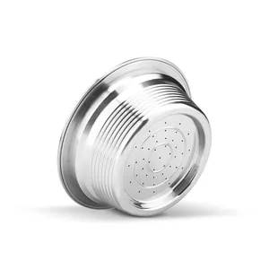 Filtre à café réutilisable adapté au filtre à capsules de café en acier inoxydable Delta Q pour MODO MIO et ICAFILAS - Product Image 5