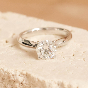 Nhẫn Kim Cương Làm Phòng Thí Nghiệm IGI Được Chứng Nhận VS1 DEF 0.7ct Nhiều Kích Cỡ Tùy Chỉnh Với Vàng Trắng - Product Image 2