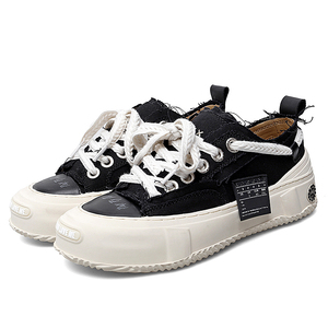 Zapatillas Deportivas de Lona para Hombre, Estilo Casual, con Cordones, Suela de Goma Vulcanizada Negra, Personalizables al por Mayor - Product Image 2