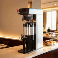 Brasseur de café goutte à goutte commercial programmable à affichage numérique professionnel