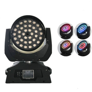 Quảng Châu Feituo Dmx512 Rgbwa + Uv 6 In1 36X18 Wát Led Di Chuyển Rửa Đầu Zoom Sân Khấu Đảng Dj Ánh Sáng - Product Image 1