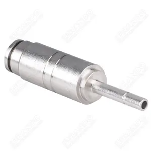 Plugue-in reto tubo de conexão rápida, tubo de níquel banhado de metal pneumático encaixe da mangueira de ar 4mm 6mm 8mm 10mm 12mm