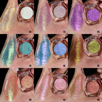 Palette de fards à paupières DIY multi-chromes, 46 couleurs, hautement pigmentées, vegan, sans cruauté, nouvelle collection, fournisseur professionnel