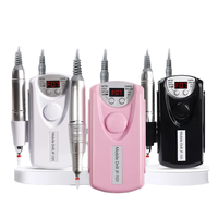 Meilleures ventes : Kit de forets pour ongles sans fil rechargeable de haute qualité, 30000 tr/min, perceuse électrique pour ongles, OEM