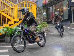 จักรยานเสือภูเขาไฟฟ้าล้อ 21 นิ้ว รุ่นใหม่ <span class=keywords><strong>แบ</strong></span><span class=keywords><strong>ต</strong></span>เตอรี่ลิเธียม<span class=keywords><strong>แบ</strong></span>บซ่อน Brushless Light Bee X สำหรับกีฬา - Product Image 6