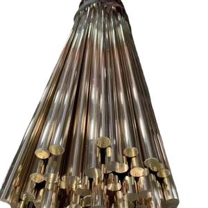 GB H59 H62 H65 H68 H70 H80 H85 H90 H96 High Strength Brass <b>Copper</b> Alloy Steel Round <b>Rod</b> Bar - Product Image 1