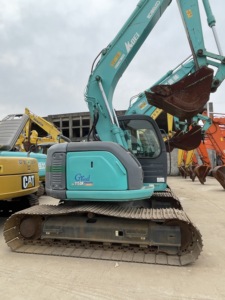 KOBELCO SK115SR SK70SR Excavadoras usadas Buen estado Maquinaria hidráulica sobre orugas Motor japonés Honda Eaton Bomba de engranajes - Product Image 5