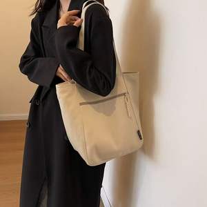 Sac fourre-tout en gros, nouvelle collection automne-hiver, couleur unie, style vintage, sac de maman, décontracté, grande capacité, minimaliste, sac à bandoulière pour femme - Product Image 6