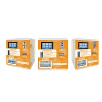 Mini machine d'échange de jetons de monnaie de comptoir en métal Distributeur automatique de monnaie de jeu d'arcade
