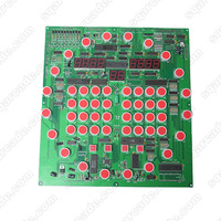 Münz betriebenes Arcade-Flipper-Kit für Erwachsene mit 6 Kugeln und LED 12V Voltage PCB Board Coin Pusher