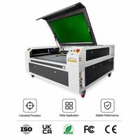 Machine de gravure et de découpe laser CNC refroidie par eau 1080 CO2 80W/100W/130W/150W pour verre, cuir, pierre, caoutchouc, bois, MDF