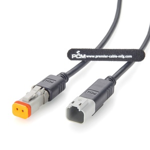 Conector Automotivo à Prova d'Água Deutsch DT04-2P 2 Vias Macho para Fêmea Série DT DT06-2S-E008 16AWG para Carro, Caminhão e Barco - Product Image 4