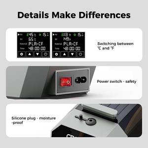 Secador de Filamentos Creality Space Pi, Configuración de un Solo Toque para 12 Filamentos, Humedad en Tiempo Real, Caja Secadora de Filamentos con Calentamiento de Aire Caliente de 360° - Product Image 3