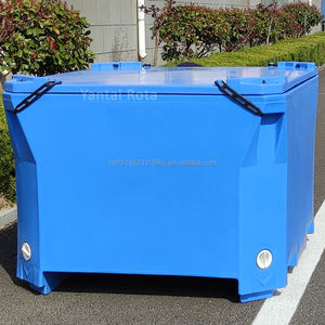 Bacs <span class=keywords><strong>à</strong></span> poisson isolés 660L Conteneurs en plastique <span class=keywords><strong>à</strong></span> usage industriel pour fruits de mer Boîte isotherme Poubelles <span class=keywords><strong>à</strong></span> poisson - Product Image 6