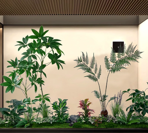 <span class=keywords><strong>Plante</strong></span> artificielle longue en pot pour salon, palmier artificiel, olive, bambou, bananier, plantes artificielles - Product Image 2