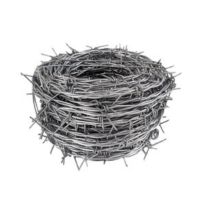 Fil de fer barbelé galvanisé anti-escalade pour aéroport, diamètre 5 mm, 50 kg, 400 m, 500 m, bonne vente - Product Image 3