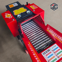 Machine à couper le fourrage réglable pour le traitement de l'herbe et de la paille avec des paramètres de coupe flexibles pour la préparation d'aliments pour le bétail