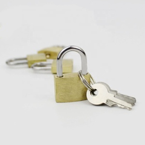 <span class=keywords><strong>Cadenas</strong></span> en fer imitation cuivre et laiton 20 mm, simple ouverture, robuste - Product Image 6