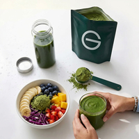 Boîte en métal de qualité alimentaire de 1000 ml pour grains de café, conteneur de stockage de thé vert, boîte hermétique avec couvercle et cuillère