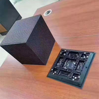 Écran LED d'intérieur à 90 degrés, couleur pleine, P2 P2.5 P3 P4, écran d'affichage en cube d'angle, 160*160 mm, module d'affichage LED biseauté P2.5