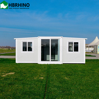 Maison modulaire de luxe moderne en conteneur de 20 pieds, atelier de conteneur pliable de 40 pieds, bureau, chambre à coucher, bois, acier, hôtels, magasins, kiosques
