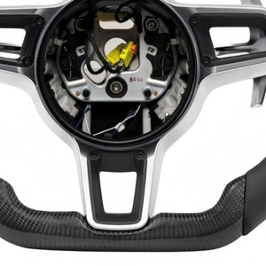 Volant en fibre de carbone vendu directement par l'usine pour Porsche Cayman Macan 911 970 986 991 991.1 992 993 <span class=keywords><strong>996</strong></span> 997 997.2 <span class=keywords><strong>Gt3</strong></span> 356 - Product Image 5