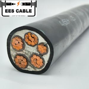 0.6/1kv 4x240 + 1x120mm2 Nyy Multi 4 + 1 noyaux Cu PVC isolé PVC cuivre VV câble d'alimentation Eescable - Product Image 2