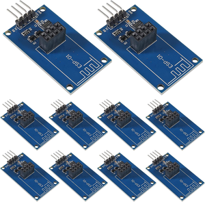 ESP8266 Module adaptateur sans fil WiFi série ESP-01 DC3.3V 5V ESP01 adaptateurs PCB de dérivation compatibles pour <span class=keywords><strong>Arduino</strong></span> - Product Image 2