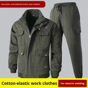 Morning <strong>Commander</strong> LTC-22 Labor Protection Workwear Set Wear-Resistant Dirt-Resistant Breathable Camouflage Cotton Thickened - Product Image 3
