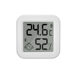 Smart Home Temperature Humidity Sensor TFT Display Wi-Fi Connected For Bedroom Living Room Basement Wine Cellar - Product Image 2