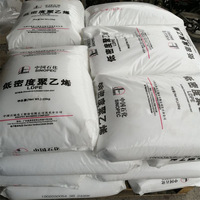 Granulés vierges LDPE 2427H LyondellBasell, anti-blocage, haute clarté, résine de qualité film, film rétractable pour sacs alimentaires, film coulé, naturel
