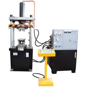 <span class=keywords><strong>Presse</strong></span> <span class=keywords><strong>hydraulique</strong></span> <span class=keywords><strong>verticale</strong></span> personnalisée YQ27 de 40 tonnes colonne à trois faisceaux quatre avec moteur comme composant de base - Product Image 1