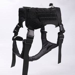 Harnais pour chien avec boucle en métal, laisse pour chien, harnais réglable pour chien - Product Image 1