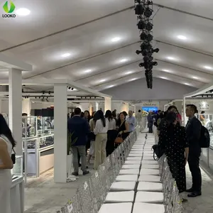 Luxus 10x10m weiß Aluminium PVC Baldachin Hochzeits feier Pagode Zelt zu verkaufen