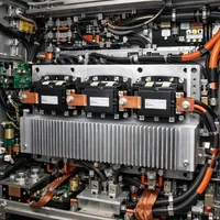 Radiateur en aluminium extrudé haute performance pour dissipateur thermique d'onduleur IGBT, usinage CNC sur mesure