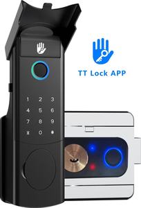 Khóa cửa thông minh chống trộm chống nước cửa đôi khóa vân tay thông minh Tuya WiFi - Product Image 5