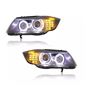 SJC Auto per <span class=keywords><strong>BMW</strong></span> serie 3 E90 2005-2012 gruppo faro <span class=keywords><strong>318</strong></span> 320 325 luci di marcia diurna a LED modificate - Product Image 3