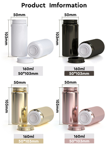 Aluminum Gummy Storage Jar Medicine Bottle Wholesale Portable Pill Capsule Bottles 99.7% Pure Aluminum 355ml Capacity Pull-Ring - Product Image 3