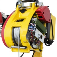 Treuil électrique à câble monophasé avec capacité de charge de 300 kg/500 kg, mini source d'alimentation 110 V/220 V pour restaurants