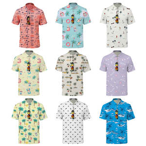 2025 venta al por mayor personalizado 100% poliéster alta calidad polos de secado rápido transpirable sublimado de talla grande camisetas de hombre - Product Image 2