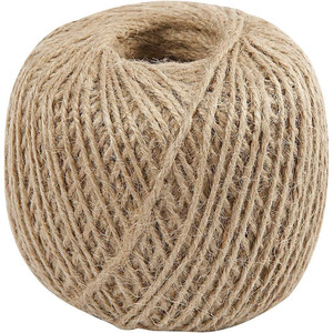 500g lin artisanat ficelle boule de lin poli 3mm environ pour cordes d'emballage - Product Image 1