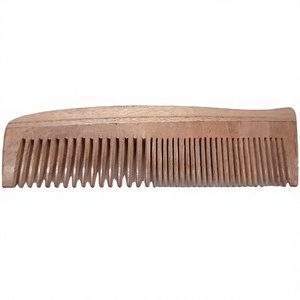 Peine de Bambú Hecho a Mano, Ecológico y Biodegradable, con Caja de Papel Reciclado, Dientes Finos - Product Image 1