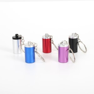 JL038Y JIJU Hot Selling Portable Mini Travel Pill Case Pocket Aluminum Pill Box