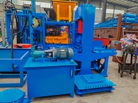 Machine automatique compacte HY-280 à commande PLC pour la fabrication de blocs creux en béton, presse à briques mobile, vente chaude