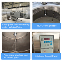 Réservoir de refroidissement de lait 2000L, réservoir de refroidissement direct du lait, contrôle intelligent de la température, SUS304 de qualité alimentaire