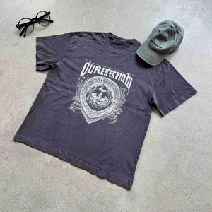 Camiseta Gráfica para Hombre de Marca Privada, Diseño Personalizado, 100% Algodón, Impresión Serigráfica, Transpirable, Anti-Pilling, Manga Corta, Alta Calidad - Product Image 4